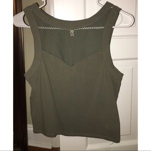 Army Green Crop Too